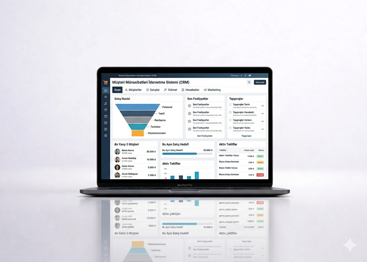 CRM Sistemi - SaytPlus hazır paket